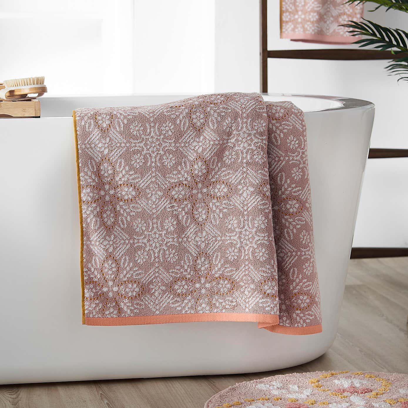 Global Tile Cotton Towel