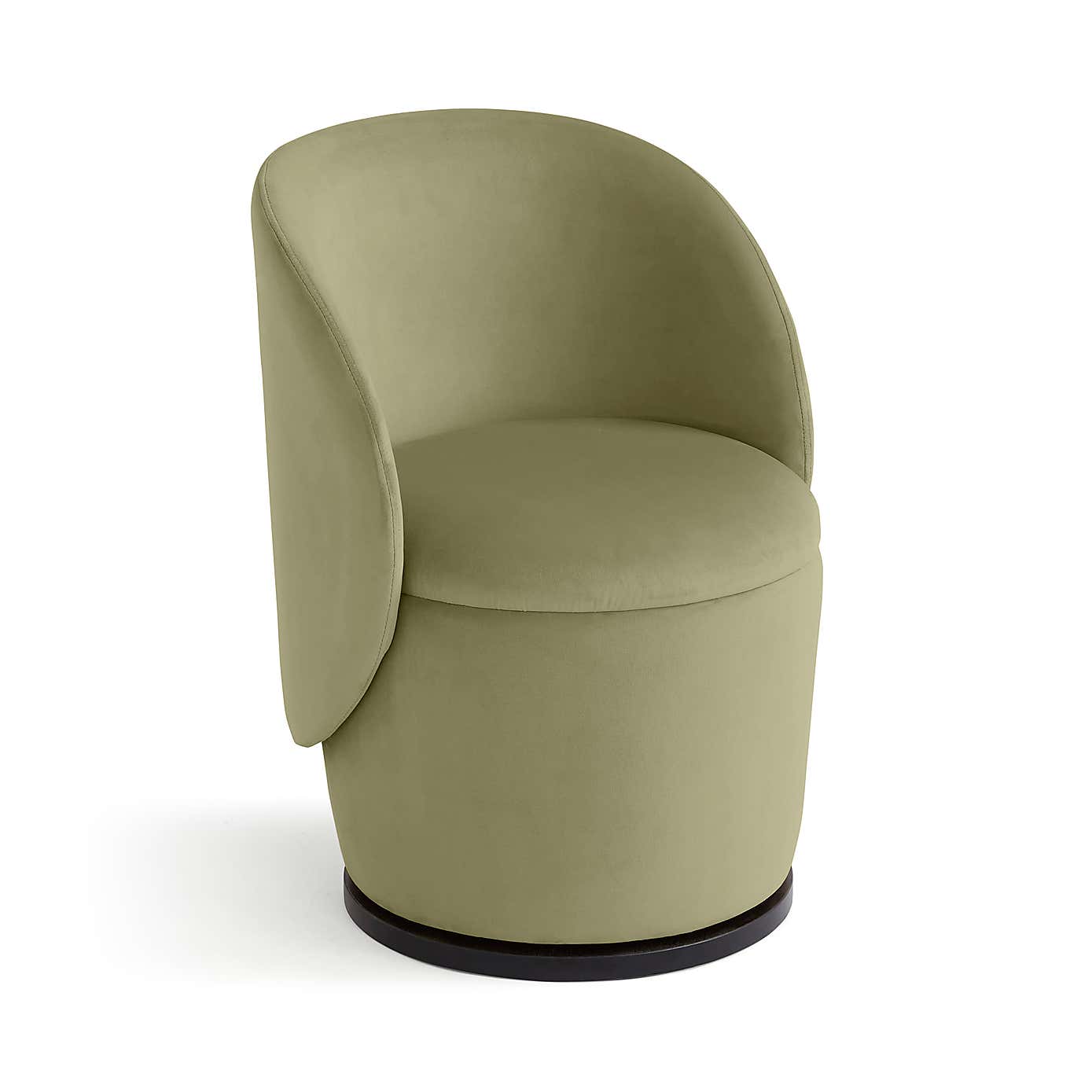 Jaylen Swivel Dining Chair, Velvet