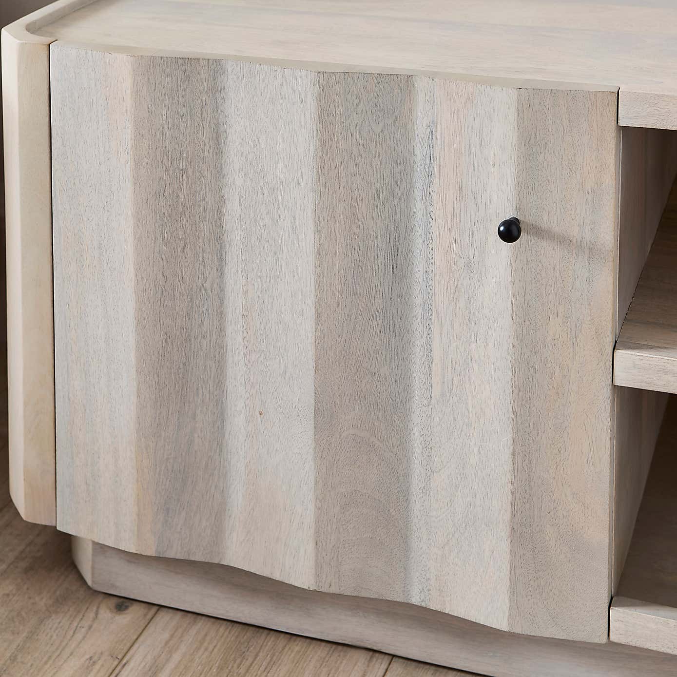 Willa Extra Wide TV Unit for TVs up to 80",Mango Wood