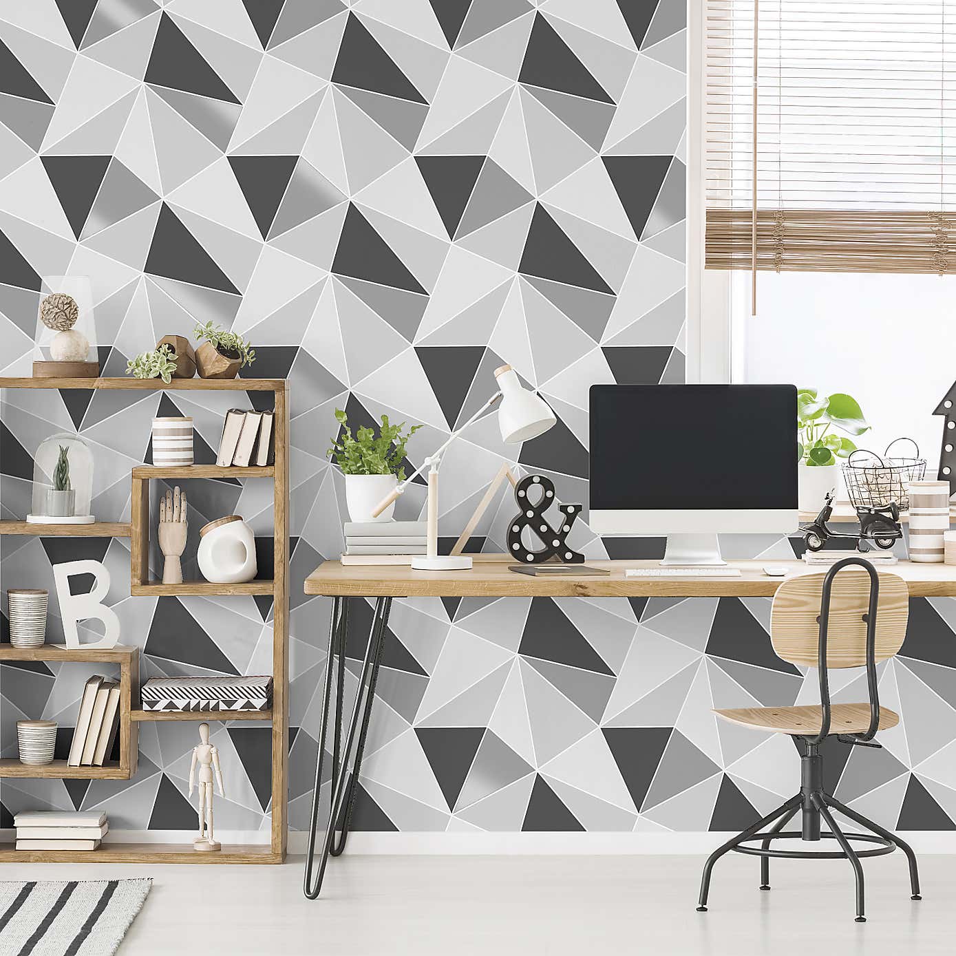 Apex Geo Sidewall Wallpaper