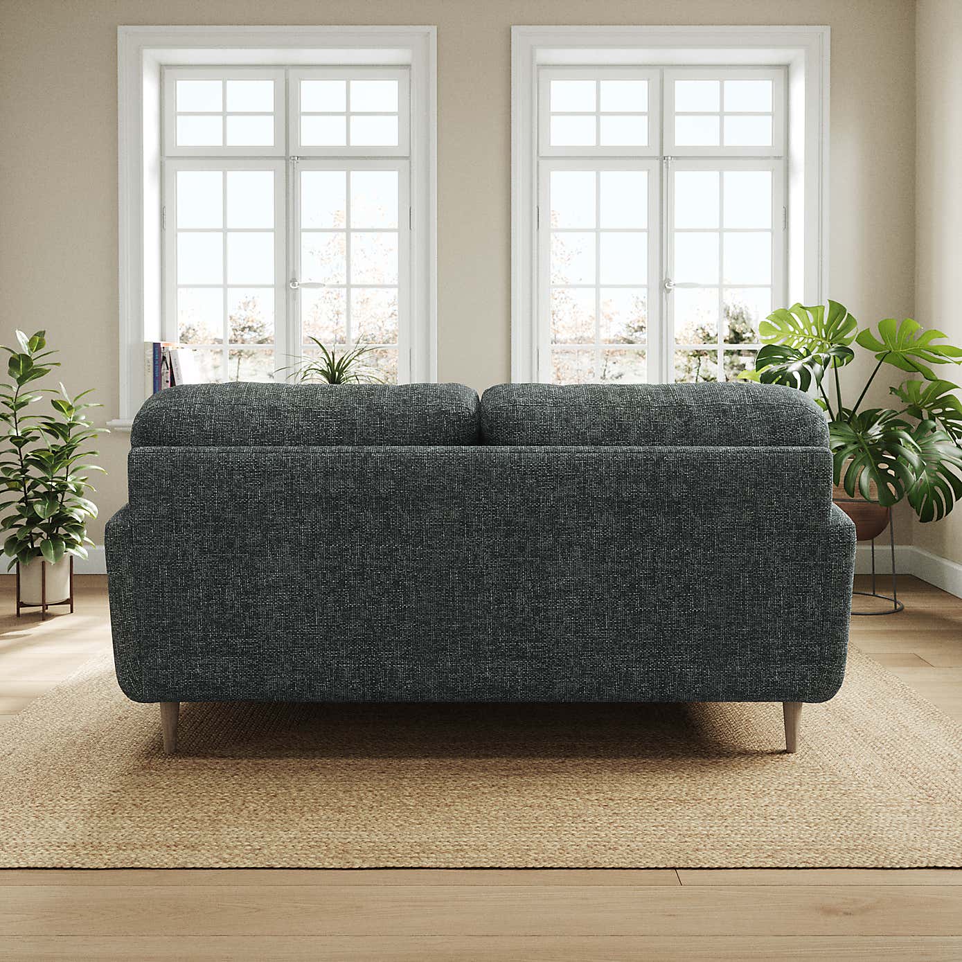 Sven Chunky Chenille Corner Chaise Sofa