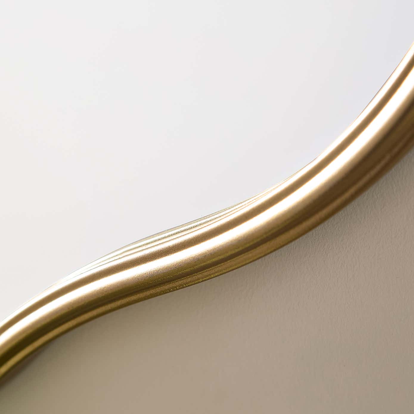 Frances Antique Brass Pond Wall Mirror