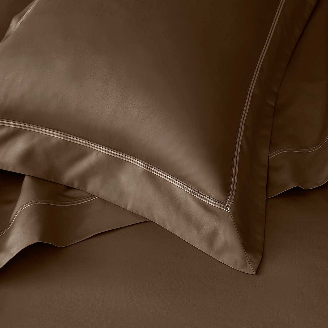 Dorma Cotton Sateen 800 Thread Count Oxford Pillowcase
