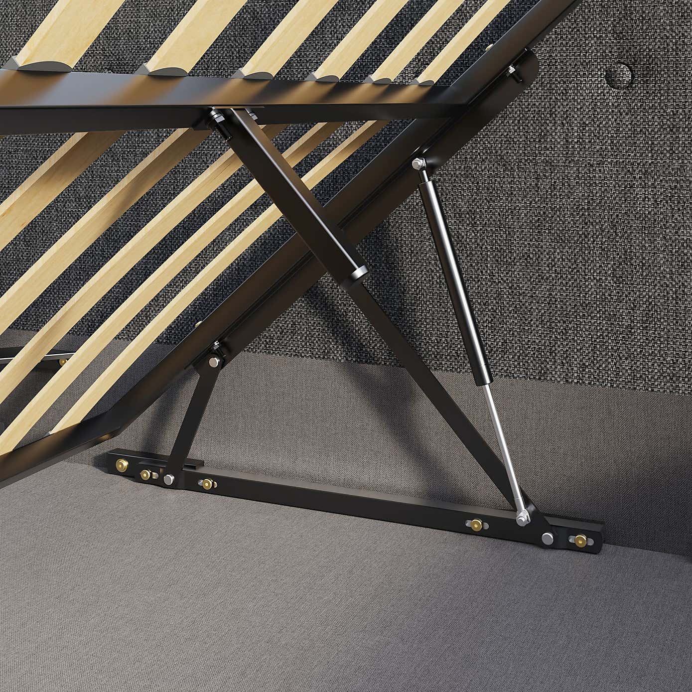 Ashbourne Fabric Ottoman Bed