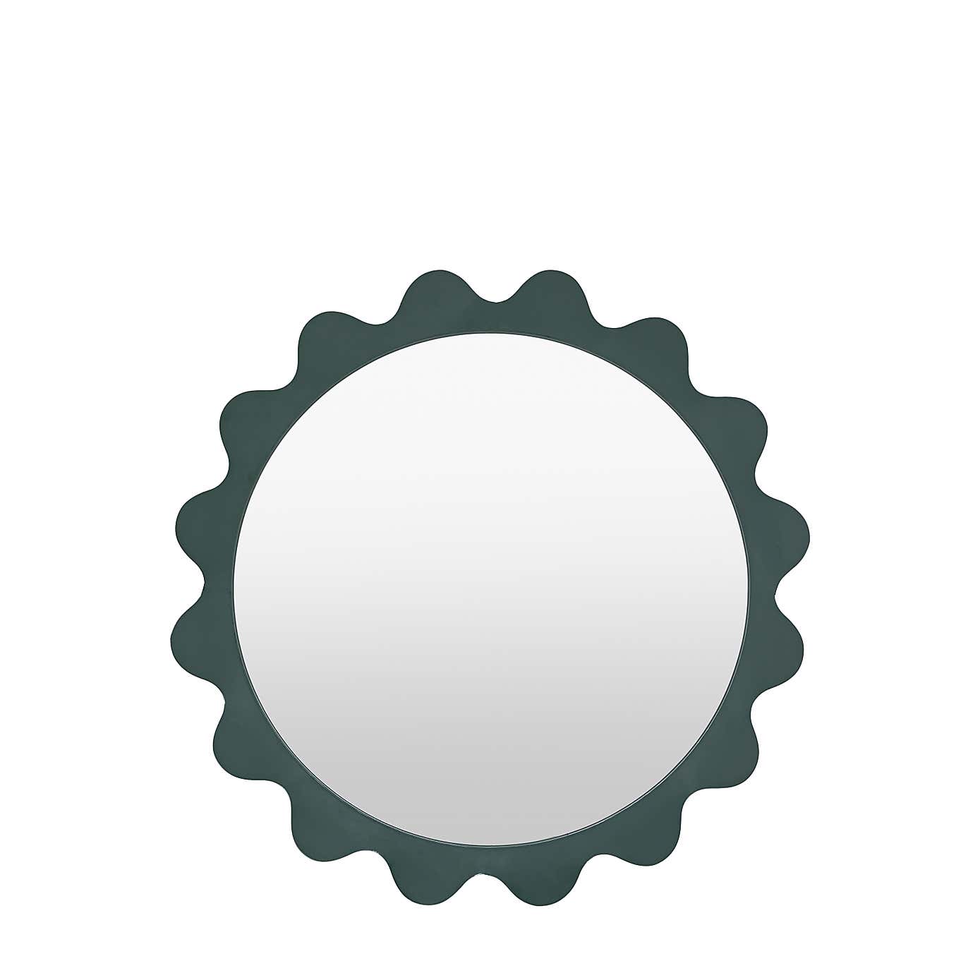 Circe Flower Round Wall Mirror