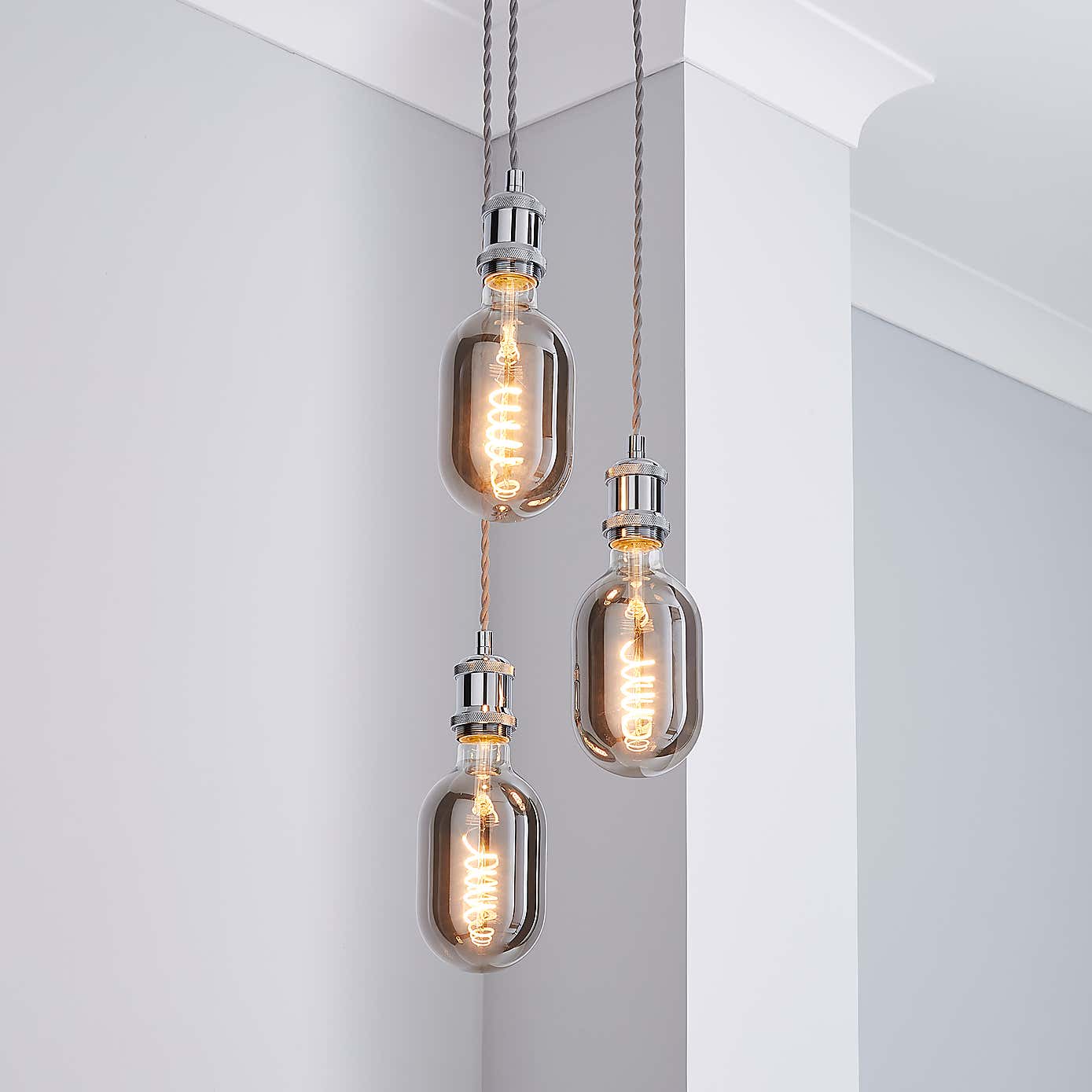 Charlie 3 Light Cluster Flex Fitting