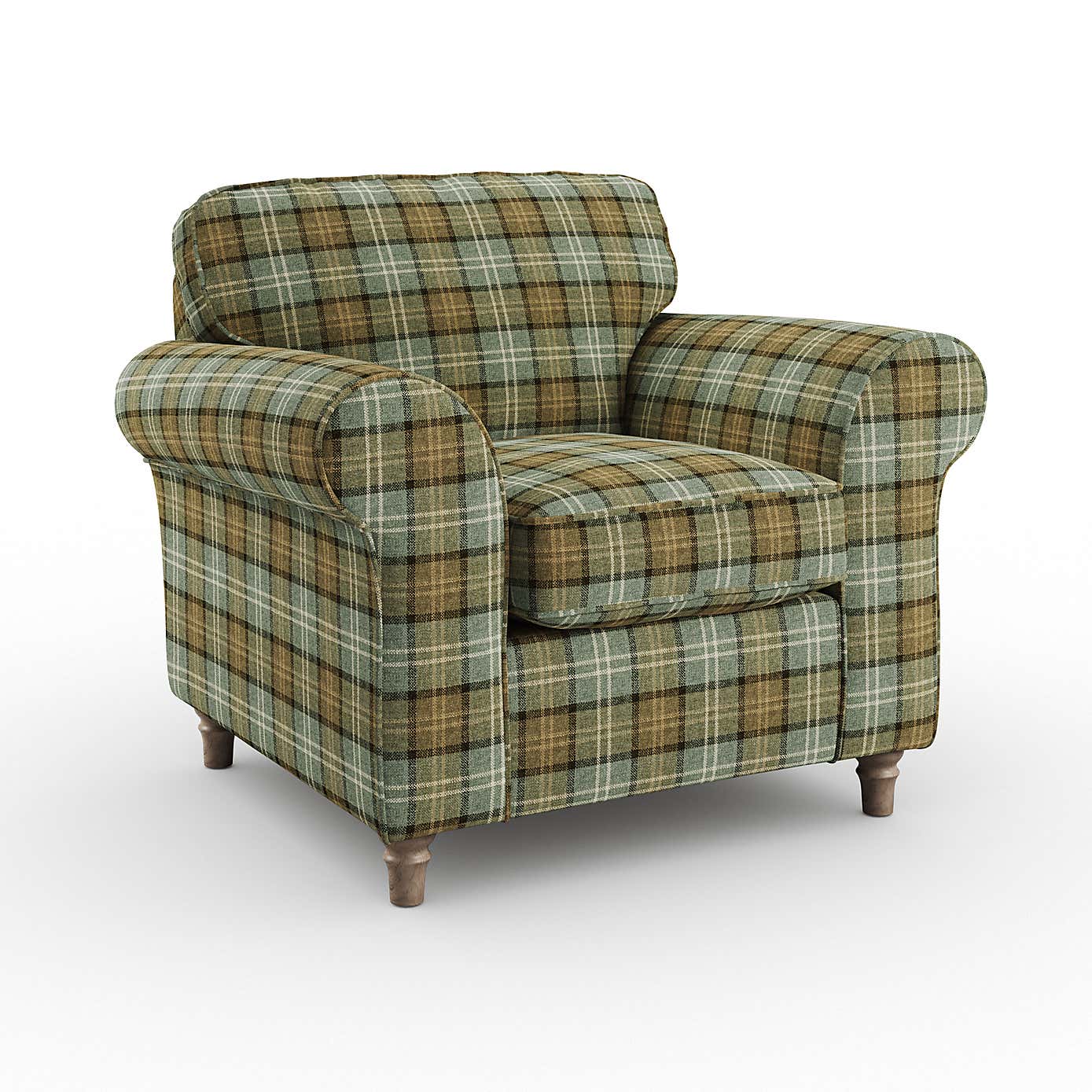 Flori Orkney Armchair, Check Pattern