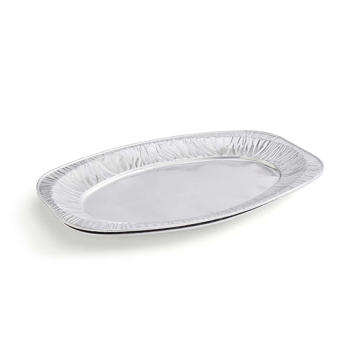 Pack of 2 Foil Platters