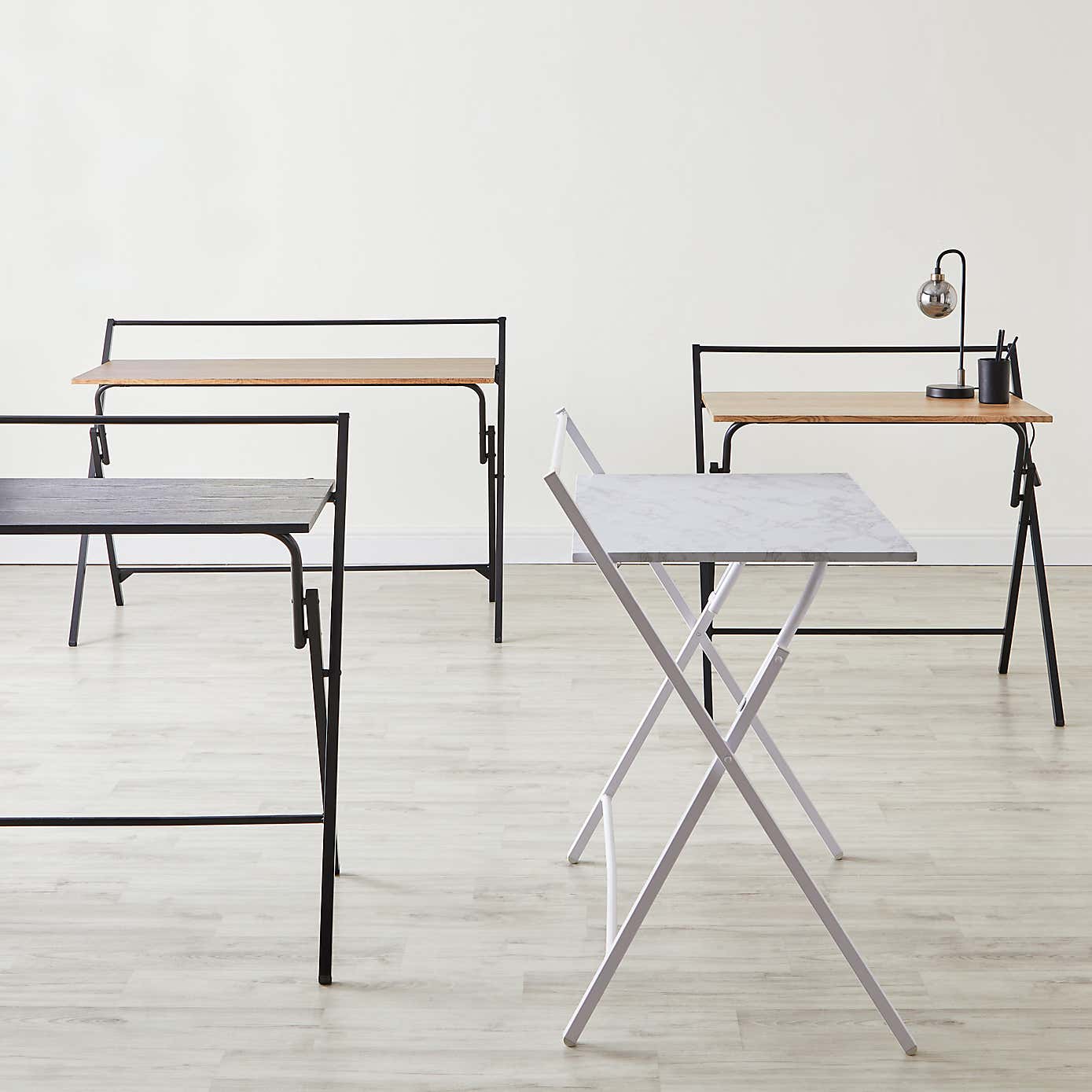 Evelyn Oak Effect Folding Desk