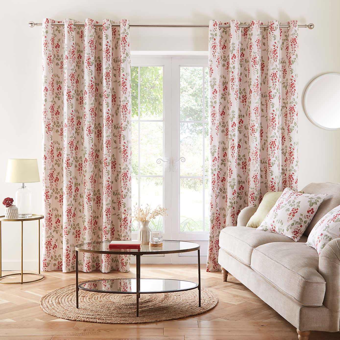 Wisteria Eyelet Curtains