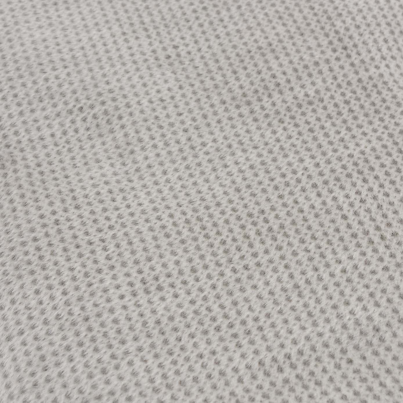 Thermosoft Semi Plain Grey Throw