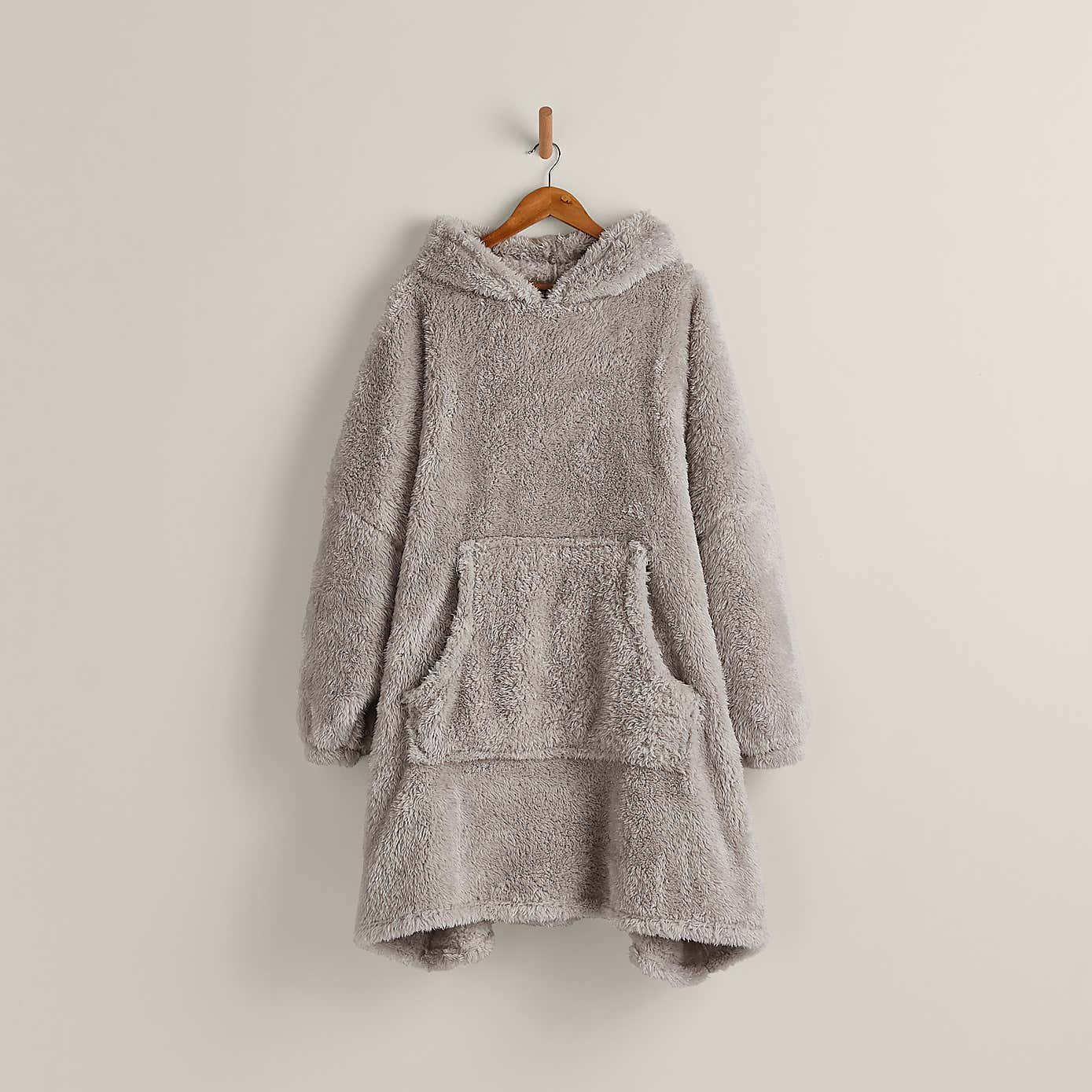 Teddy Oversized Blanket Hoodie