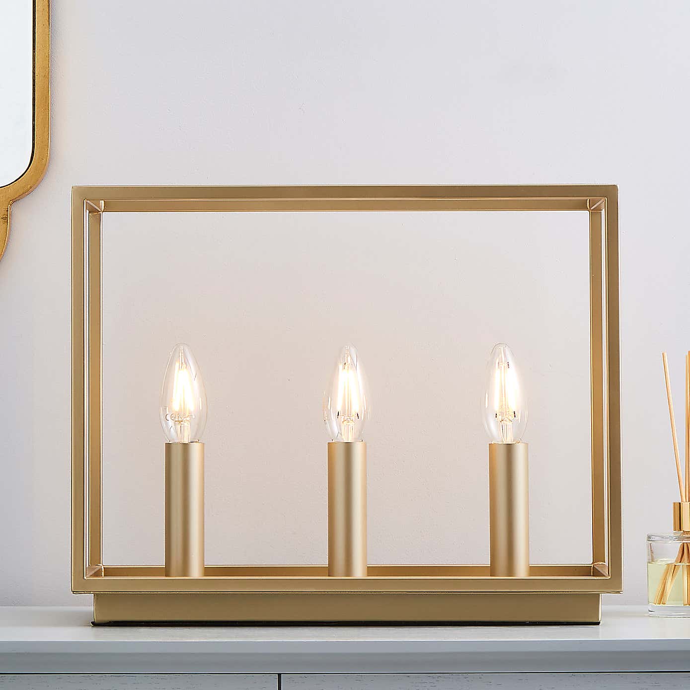 Madrid 3 Light Table Lamp