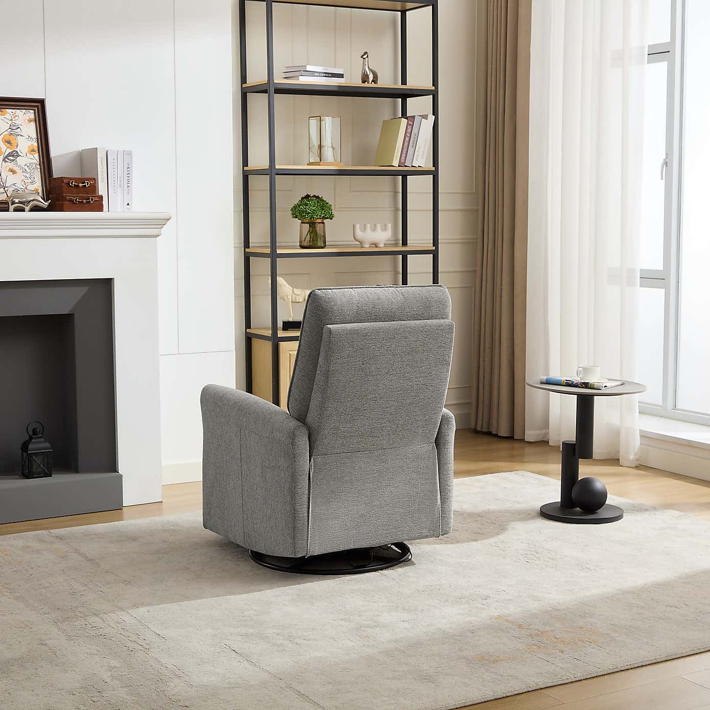 Image Furnishings Waterville Swivel Recliner Chair