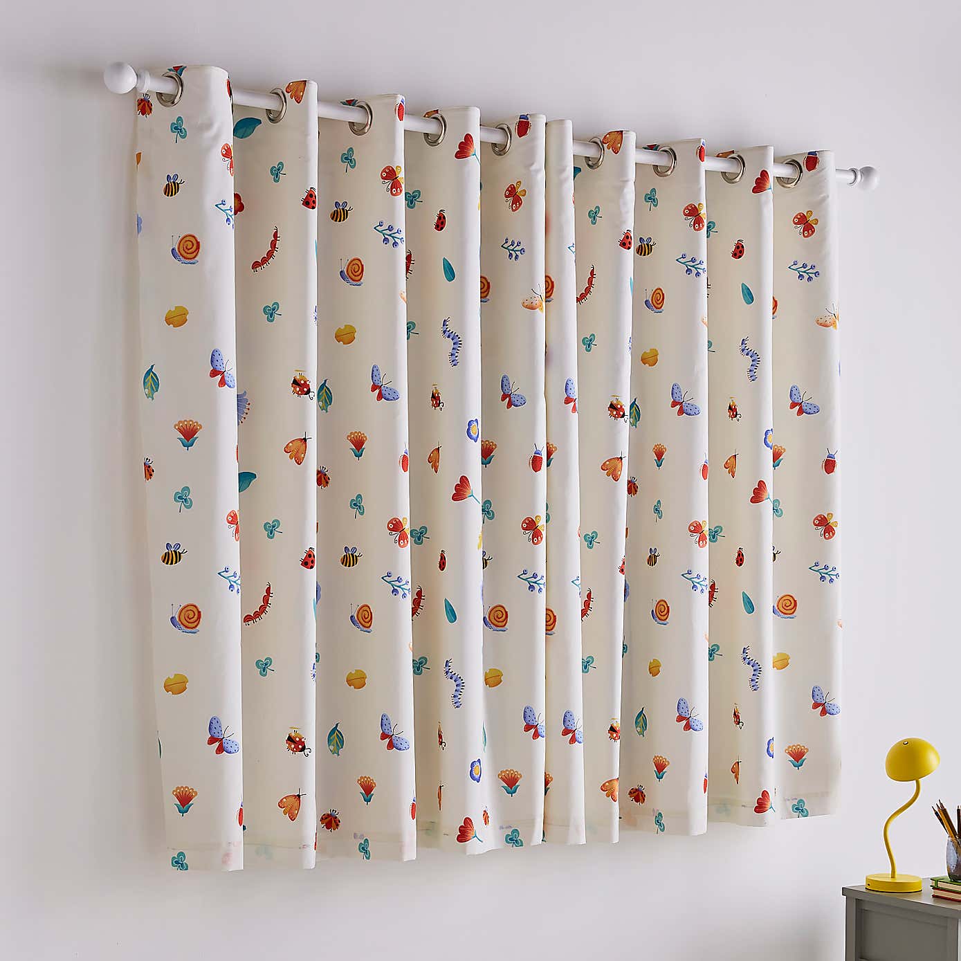 Garden Friends Blackout Eyelet Curtains