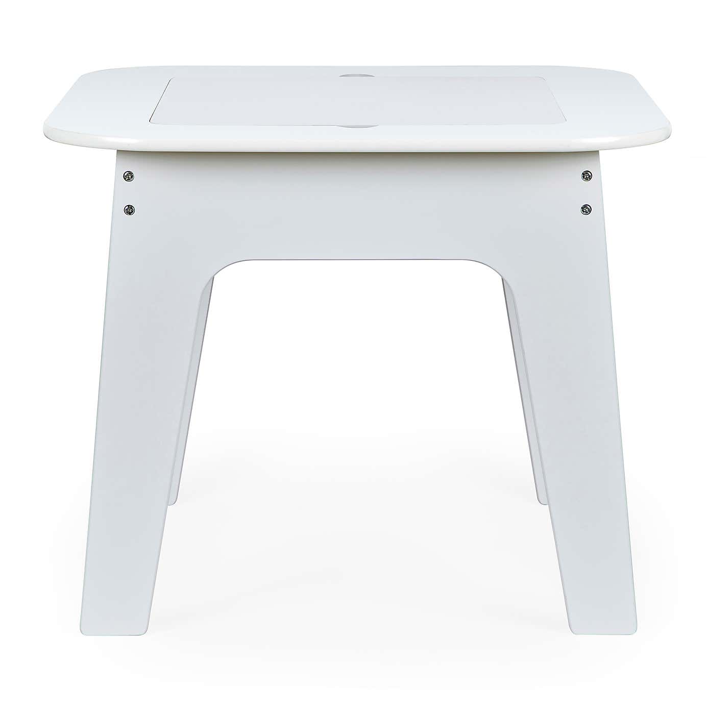 Kids White Table and Chair Set