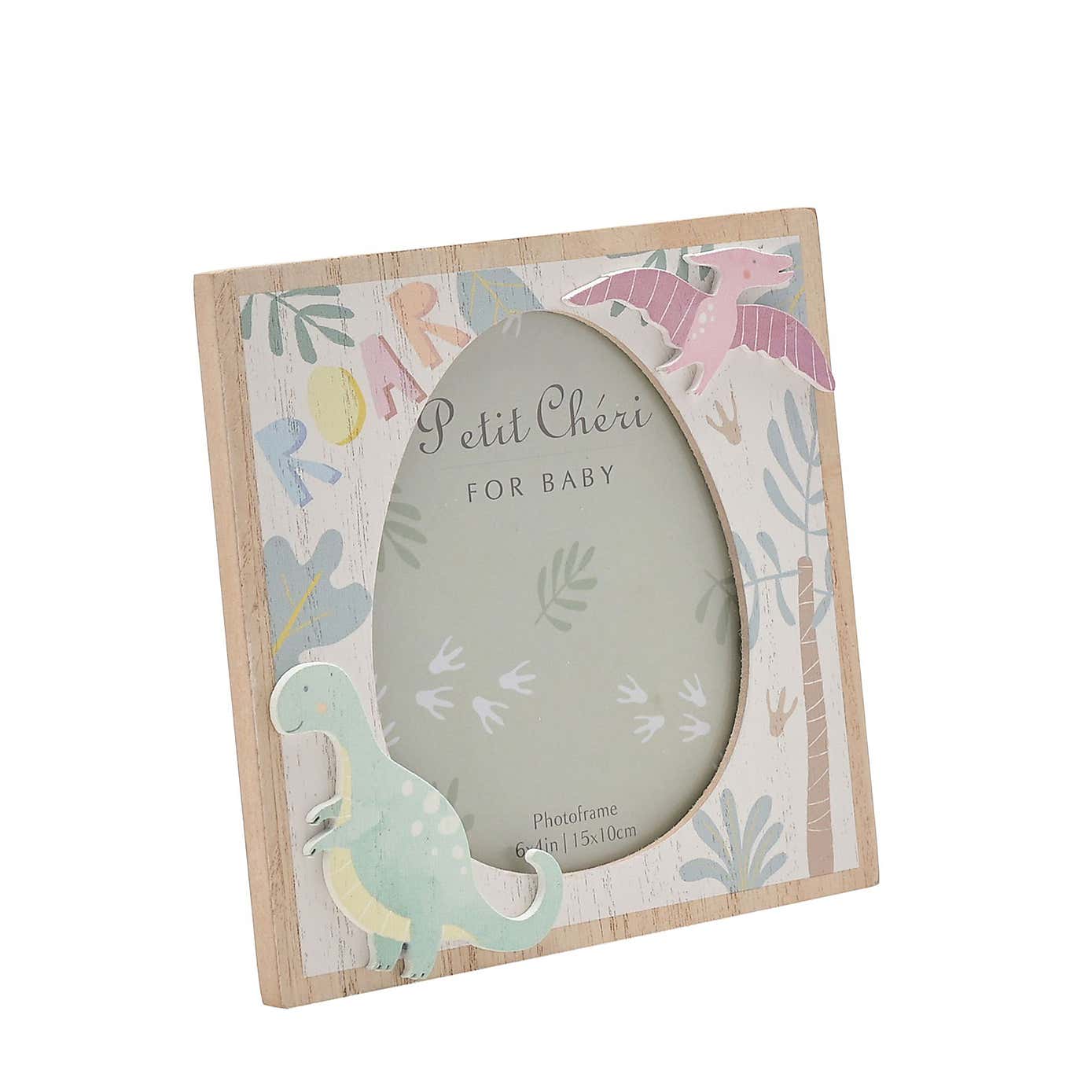 Petit Cheri Dinosaur Egg Multicoloured Photo Frame