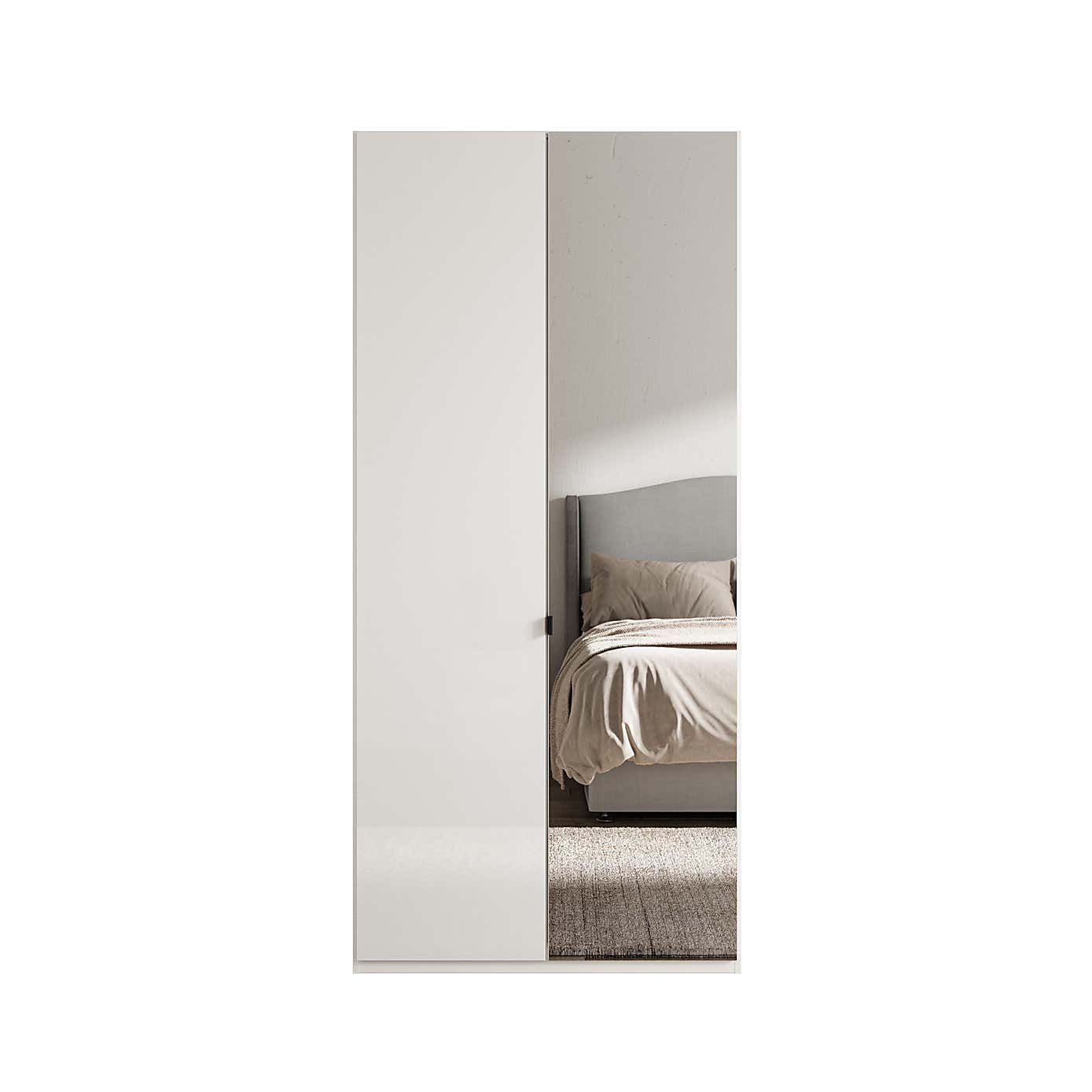 Wiemann Kahla 2 Door Mirrored Wardrobe
