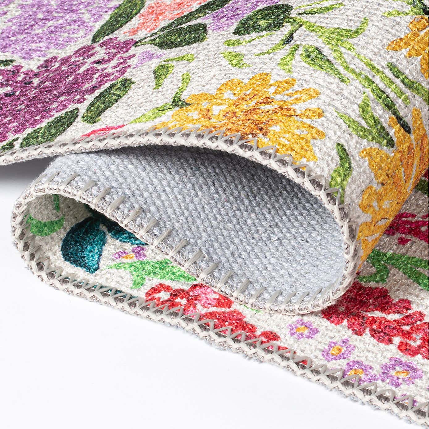 Sophie Robinson Sunshine Flowers Washable Rug