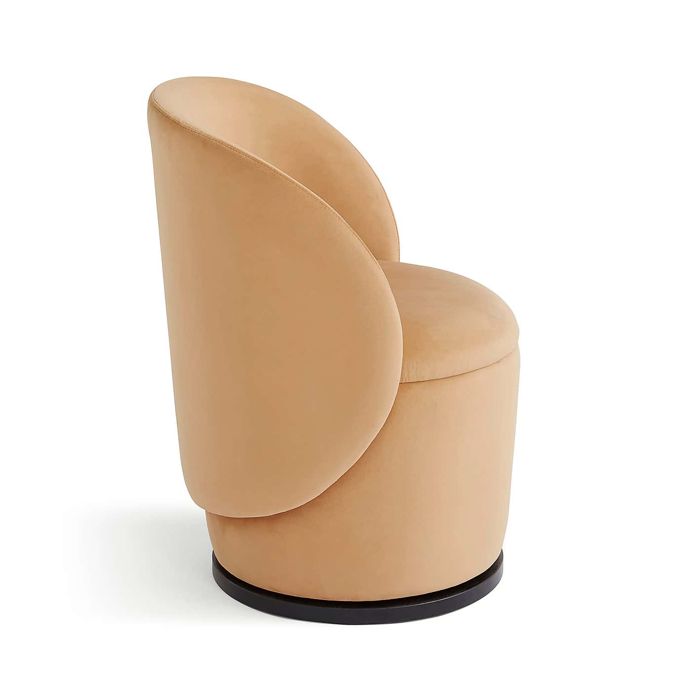 Jaylen Swivel Dining Chair, Velvet