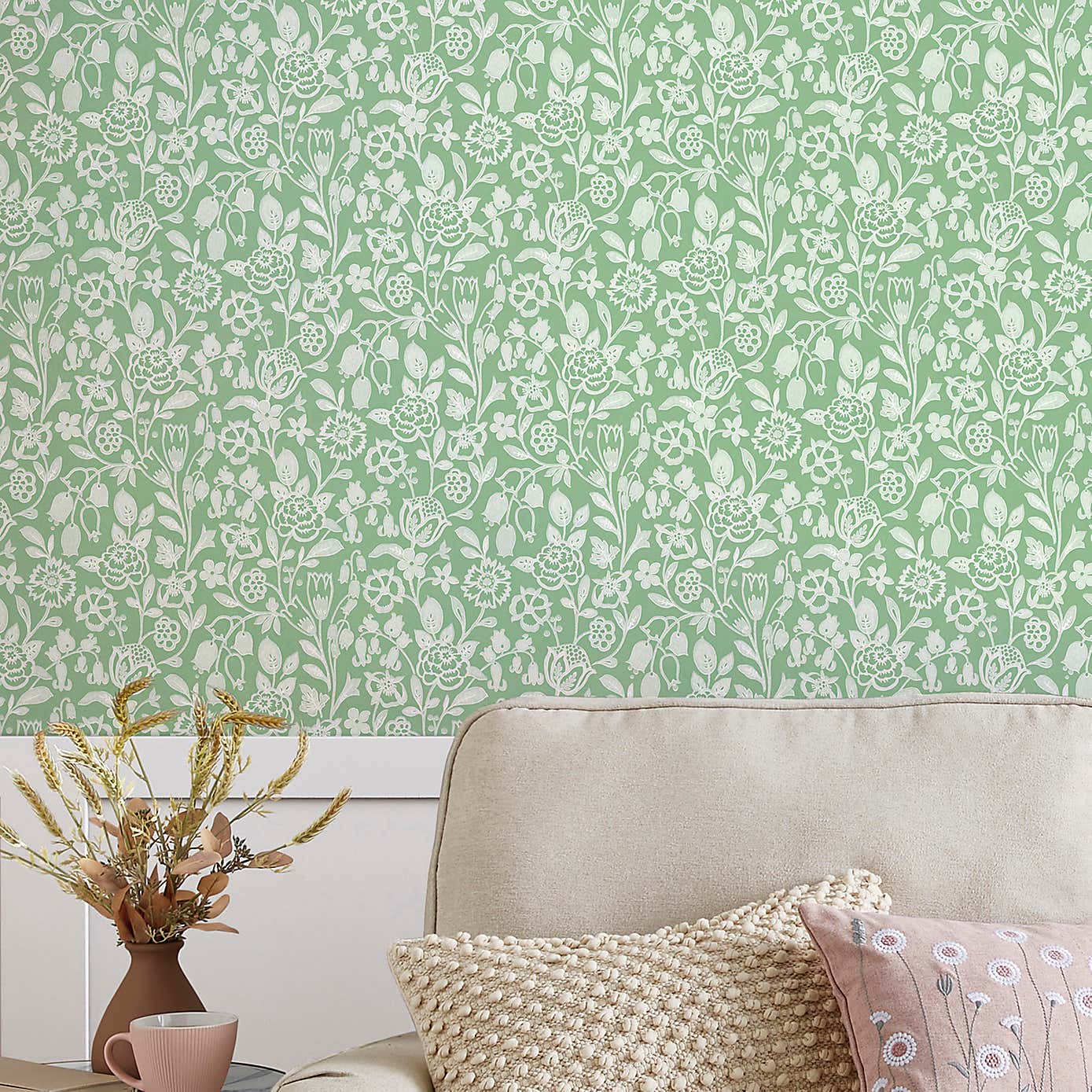 Archive Meadow Floral Wallpaper