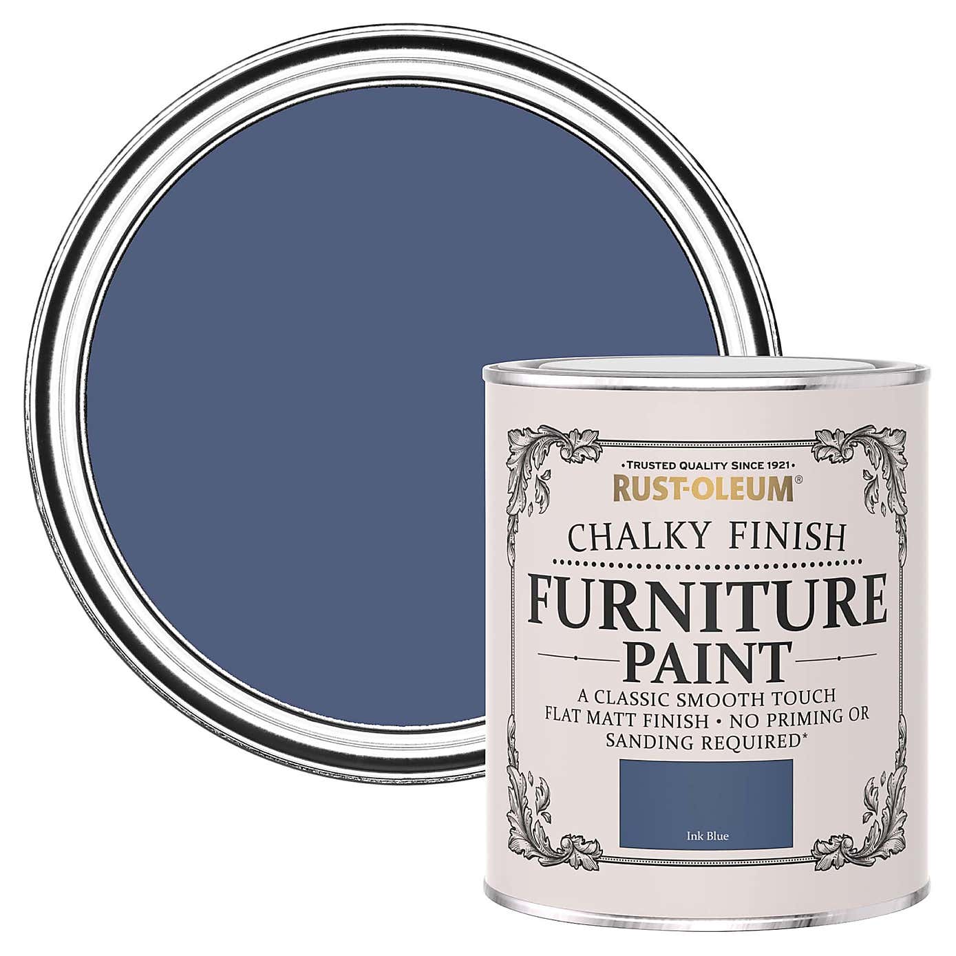 Rust-Oleum Ink Blue Matt Furniture Paint