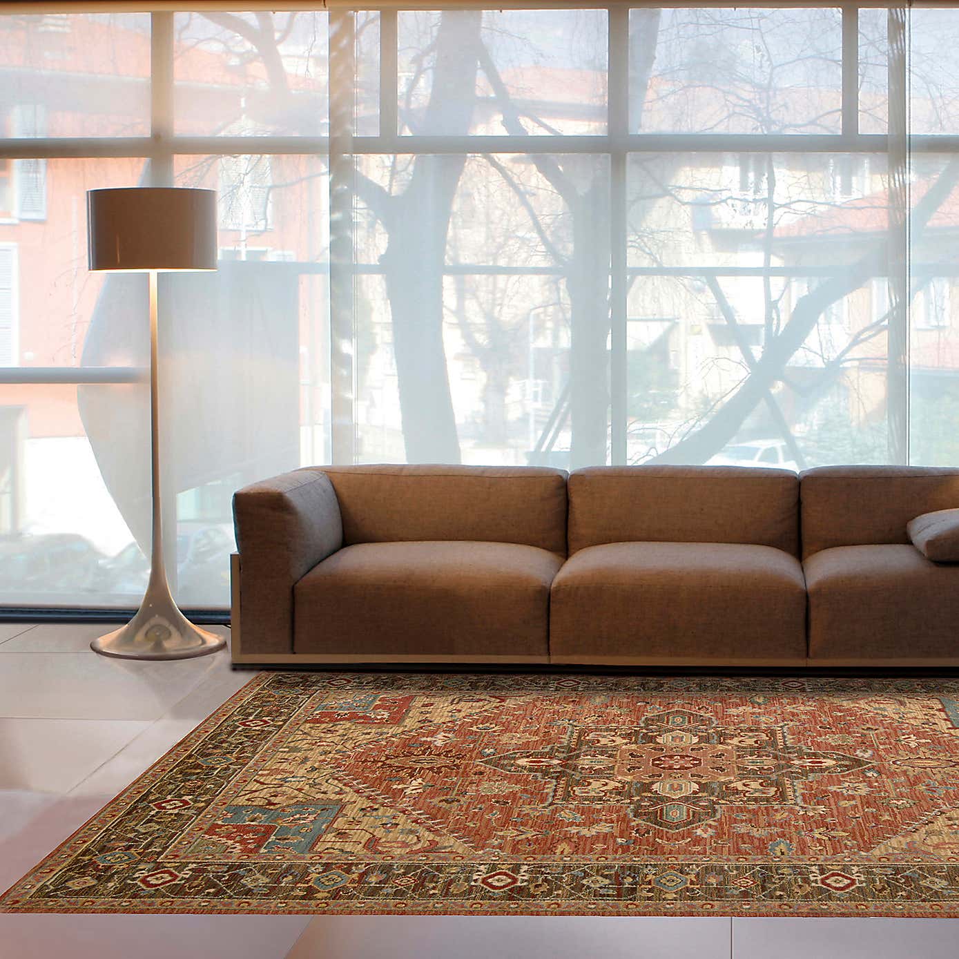 Living Treasures 1 Rust Rug