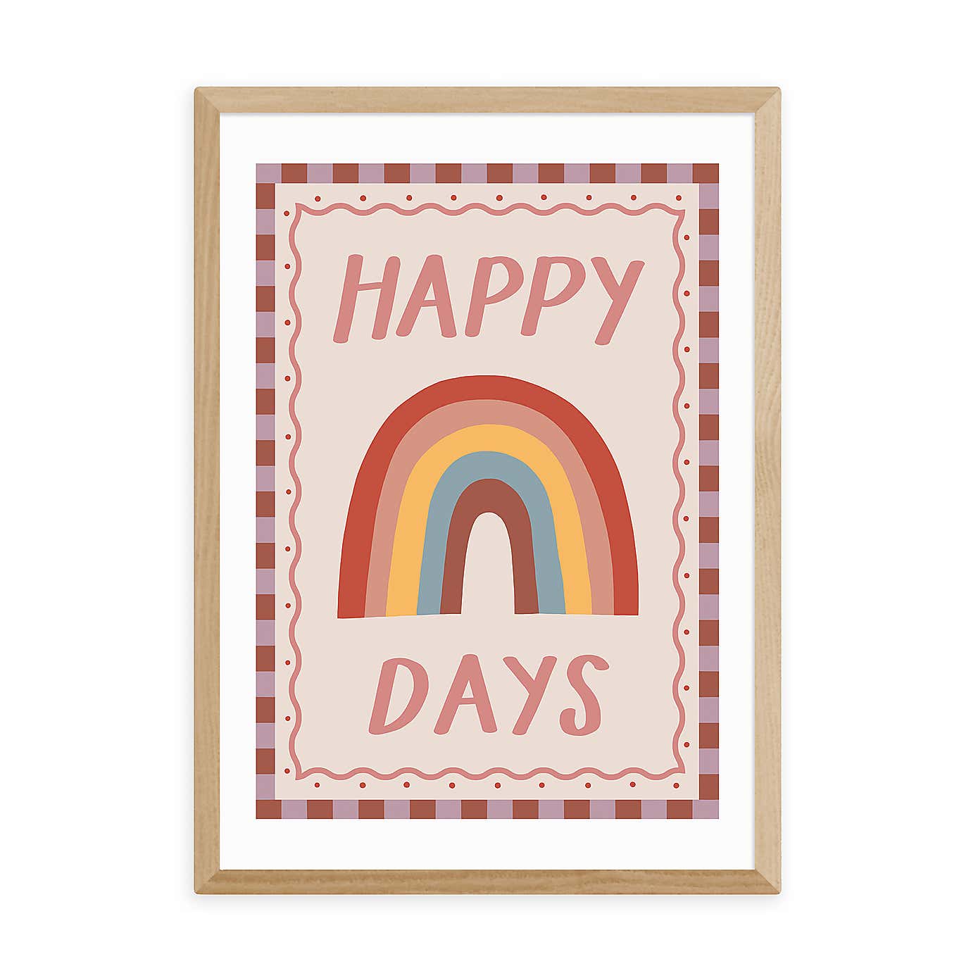 East End Prints Happy Days Print by Kid of the Village
