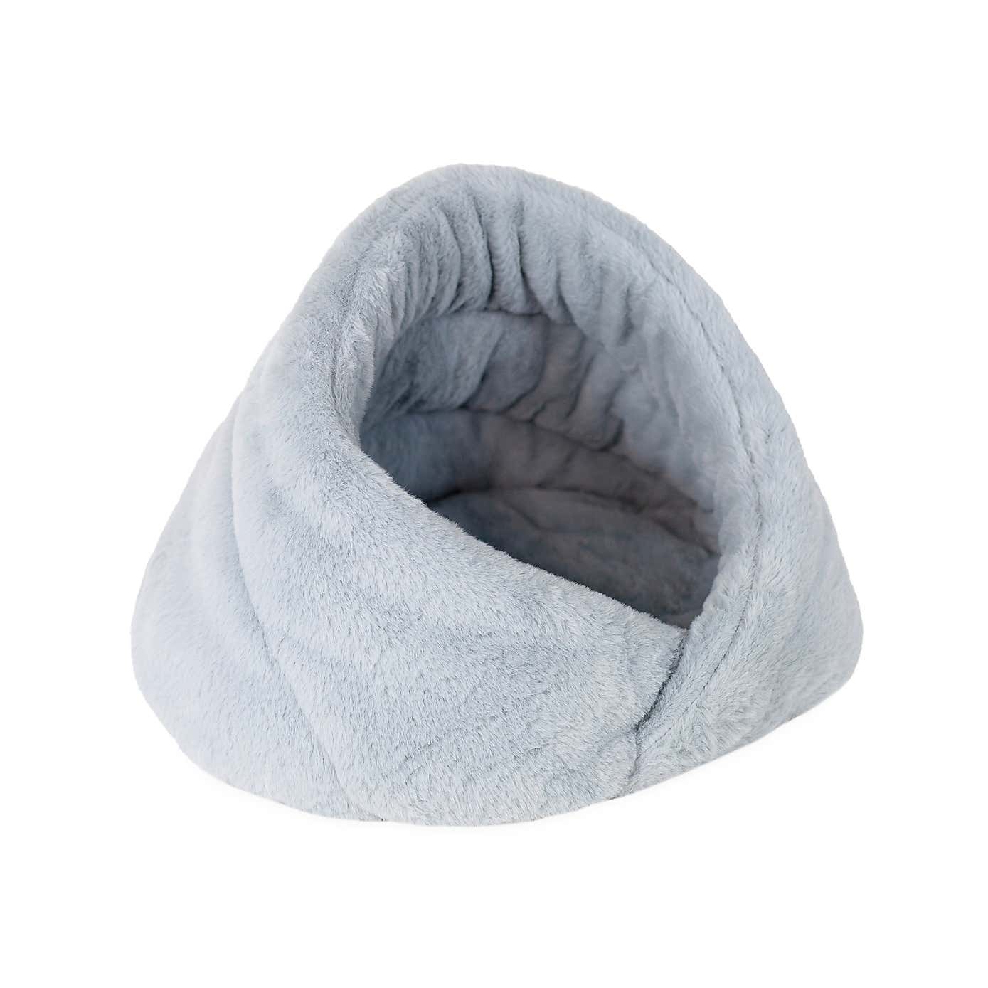 Rosewood Wrap Hideaway Fur Pet Bed