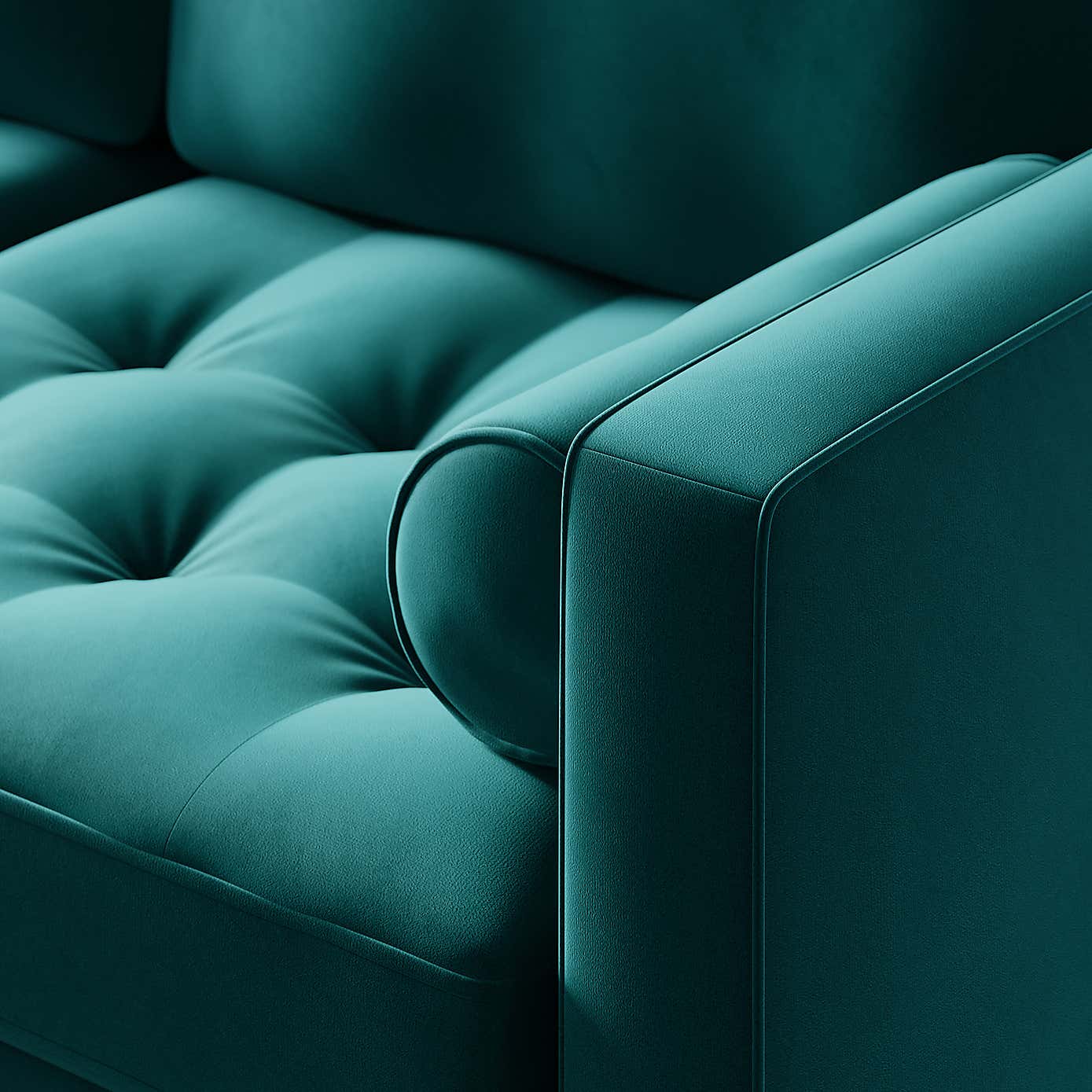 Zoe Velvet 3 Seater Double Sofa Bed