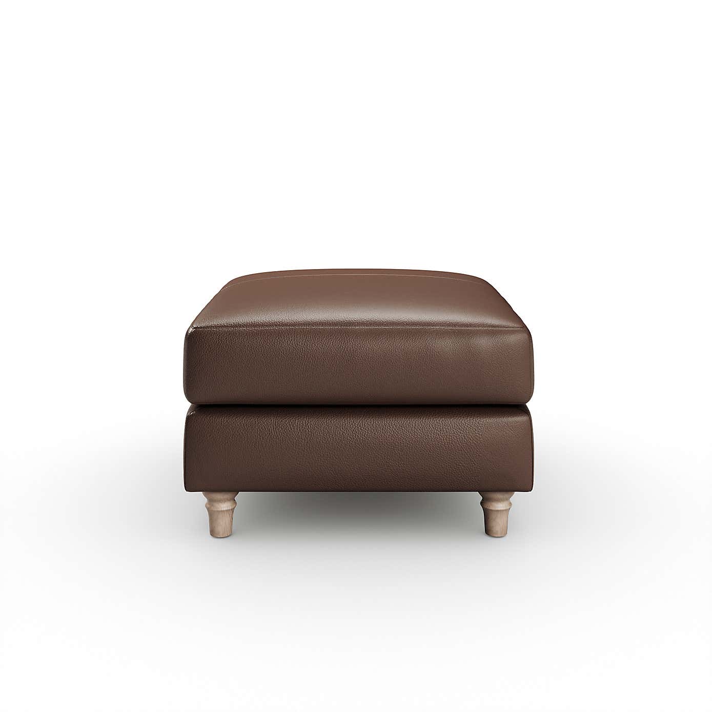 Flori Classic Leather Footstool
