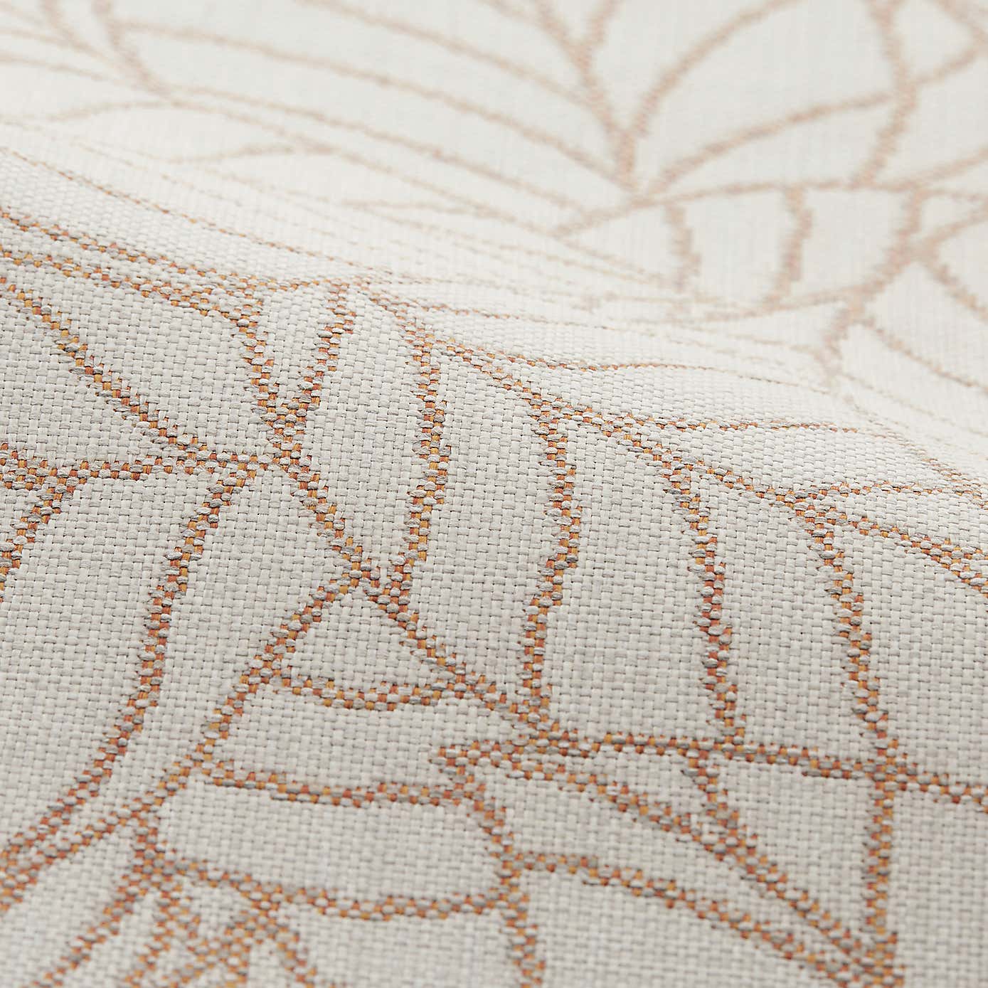 Flori Armchair, Leaf Print Fabric