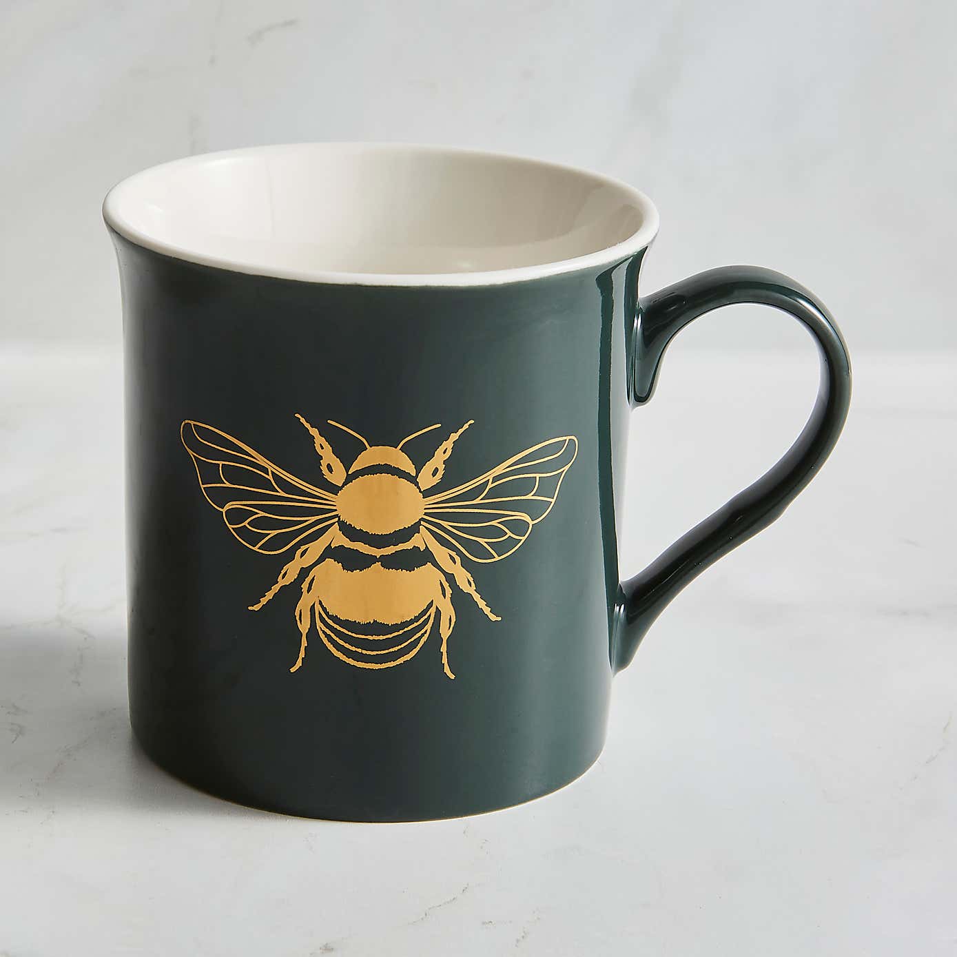 Metallic Bee Mug