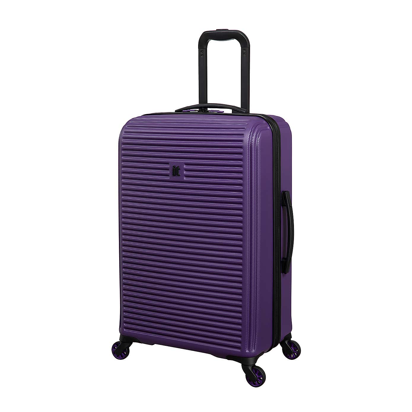 IT Luggage Set of 3 Shutter Hard Shell Suitcases