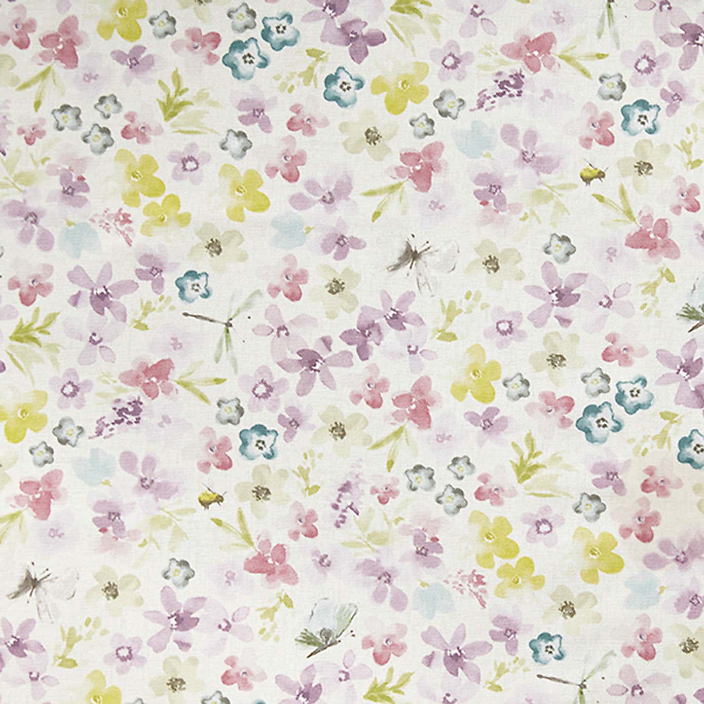 Hidcote Lilac Floral PVC