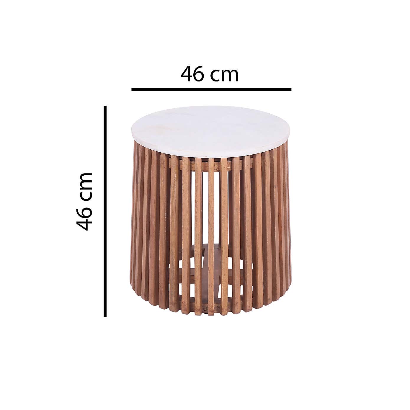 Indus Valley Marbella Side Table