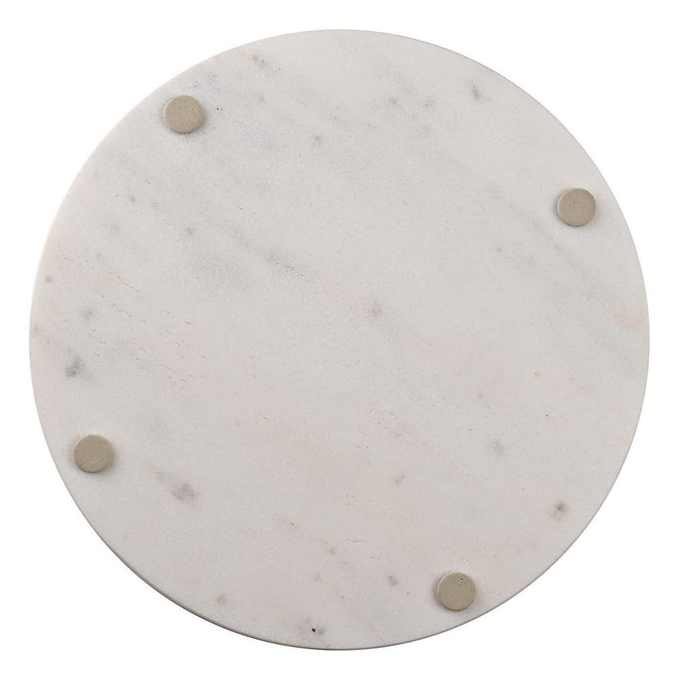 Hestia Round Marble Placemat