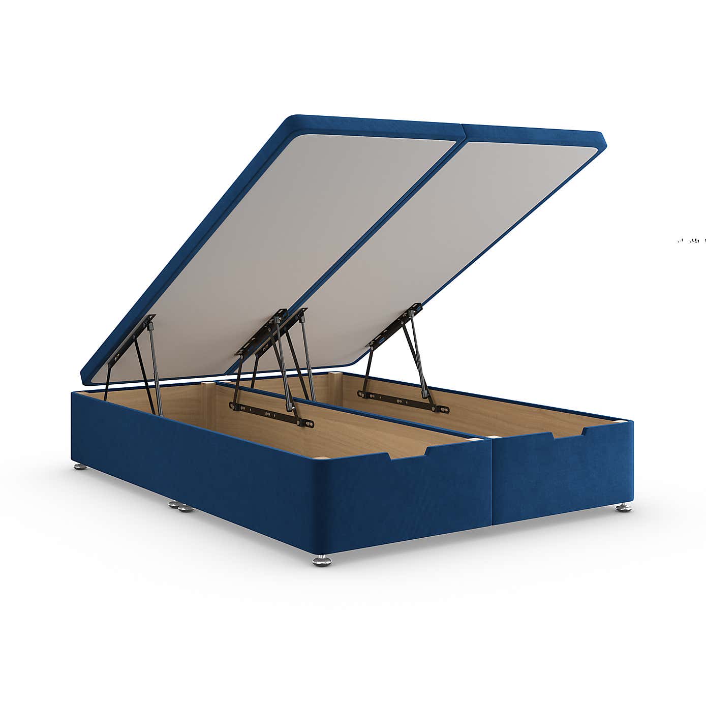 End Velvet Ottoman Base