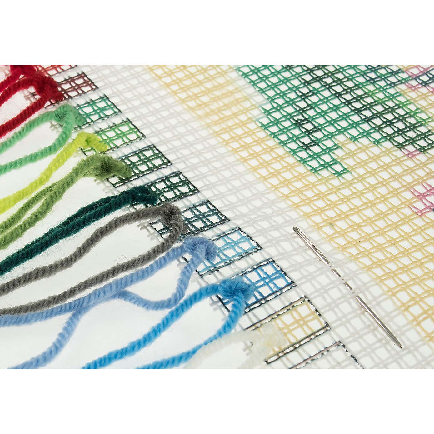 Cross Stitch Kit Cushion Floral Bloom