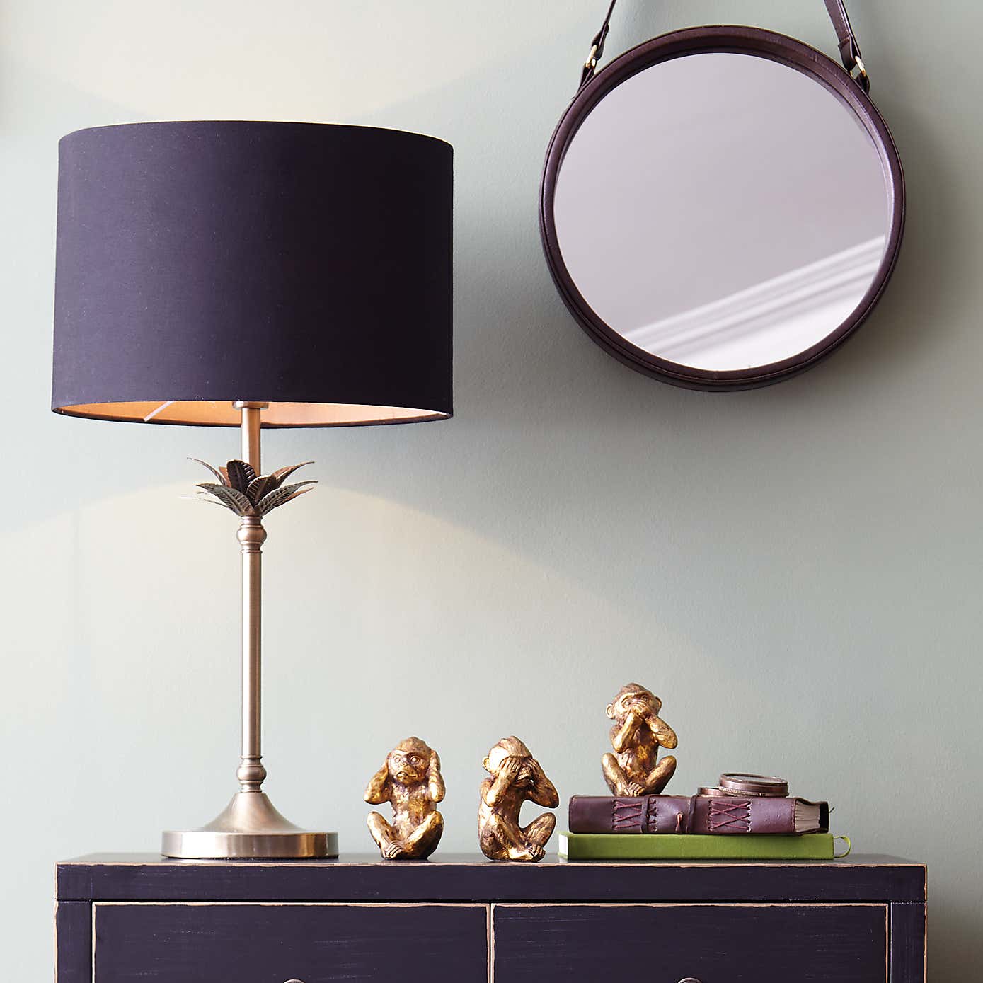 See No Evil Resin Monkey Ornament