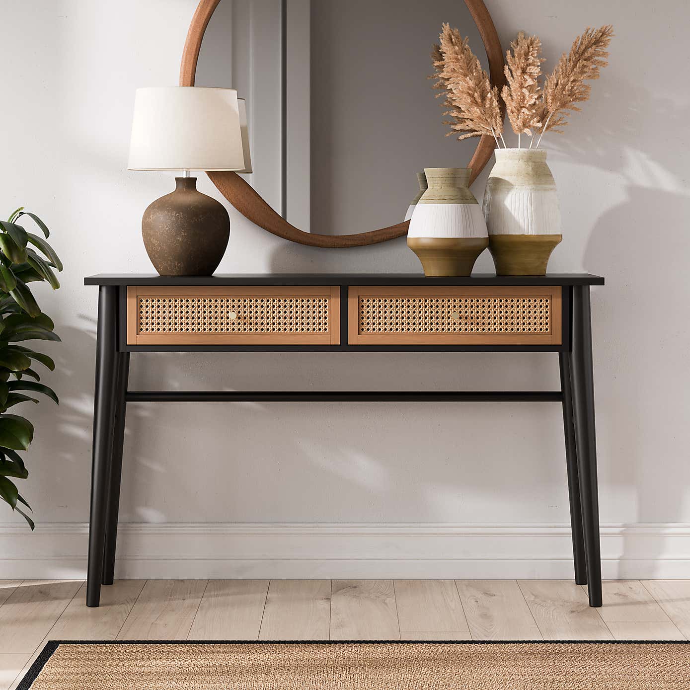 Franco Console Table Black