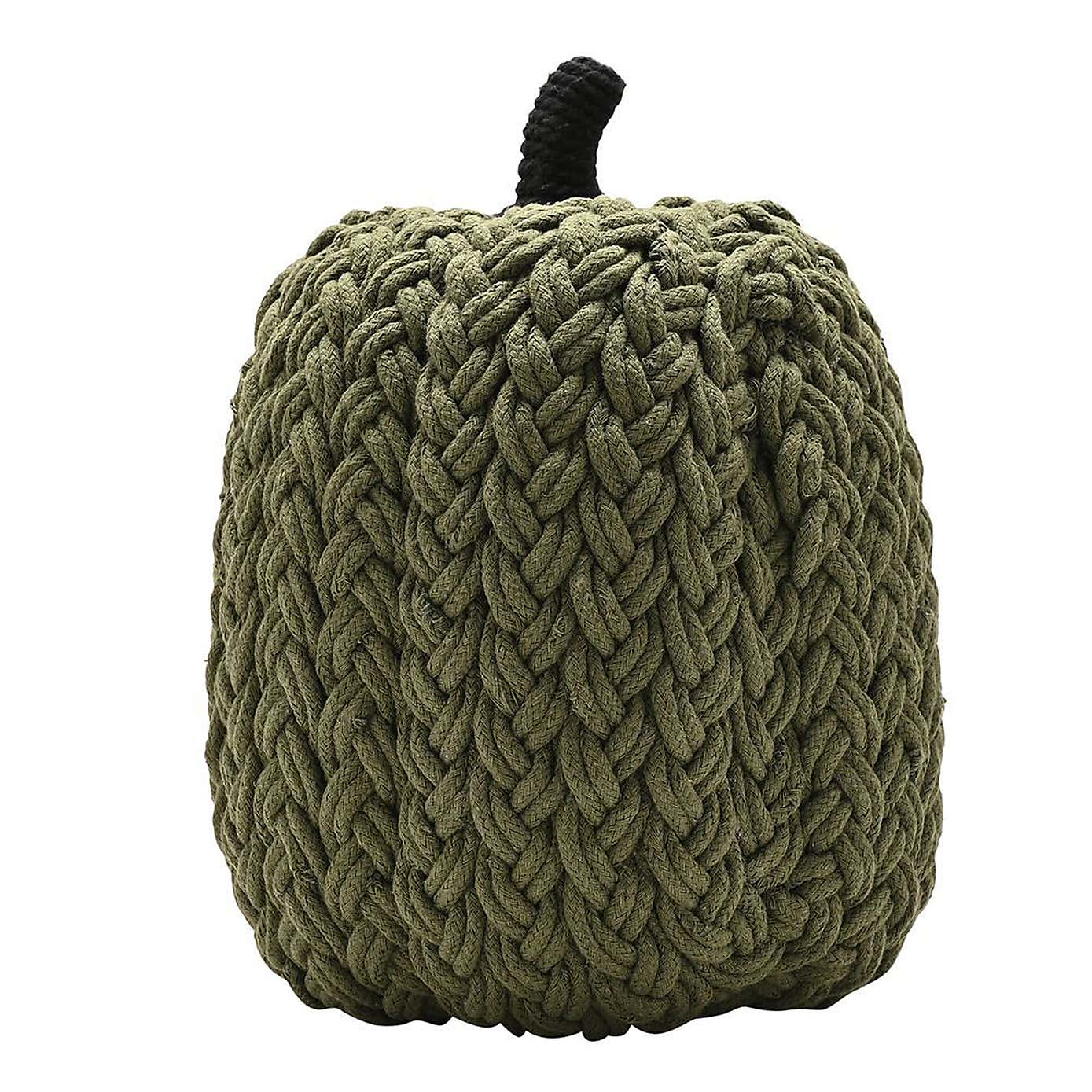 Knitted Pumpkin Ornament