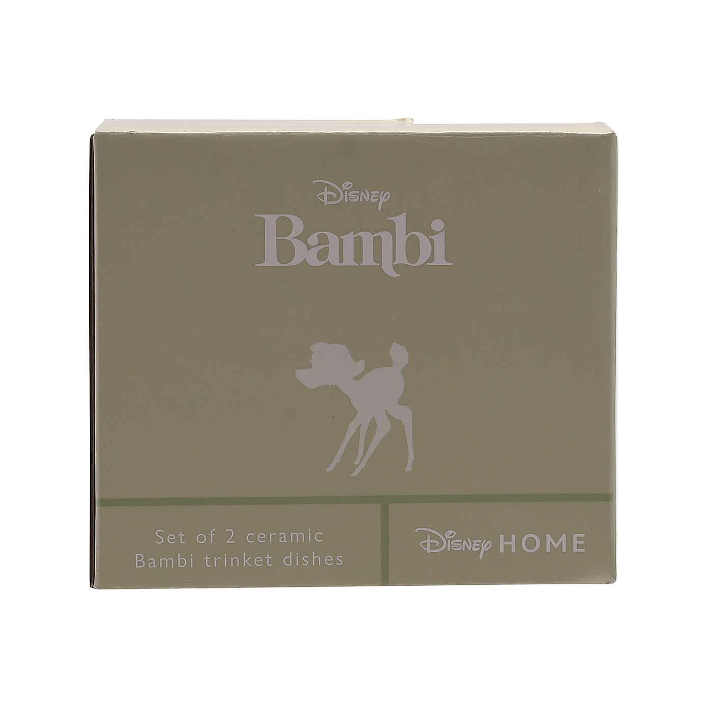 Set of 2 Disney Bambi Trinket Dishes