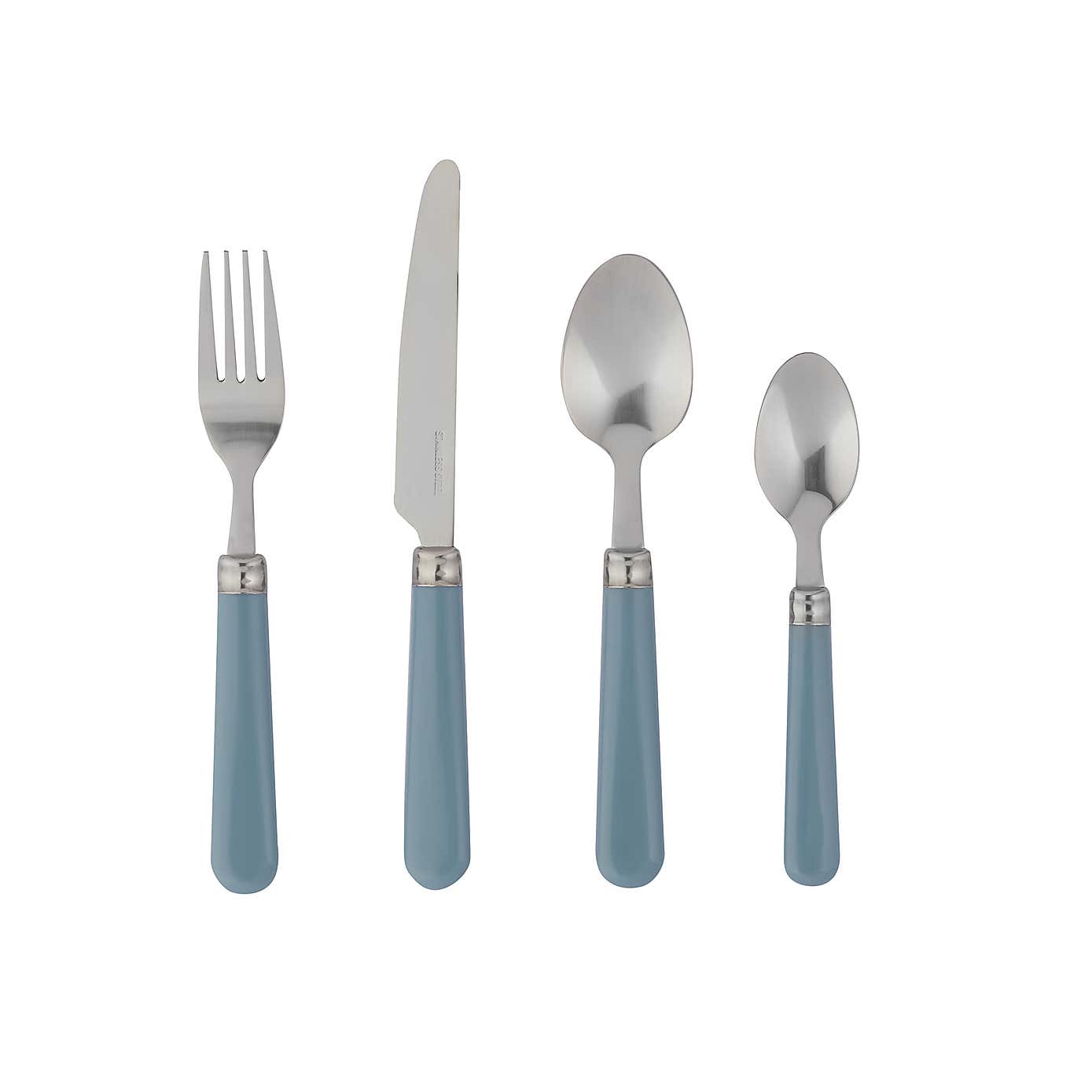 Ashely Blue 16 Piece Cutlery Set