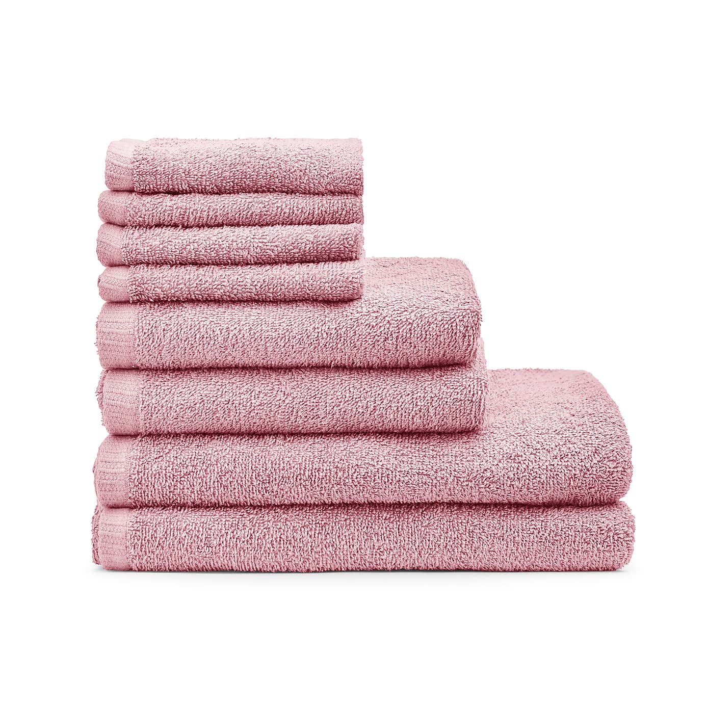 Catherine Lansfield Quick Dry 8 Piece Towel Bale