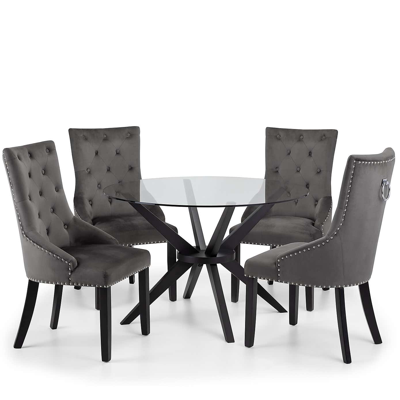Veneto Set Of 2 Knockerback Dining Chairs