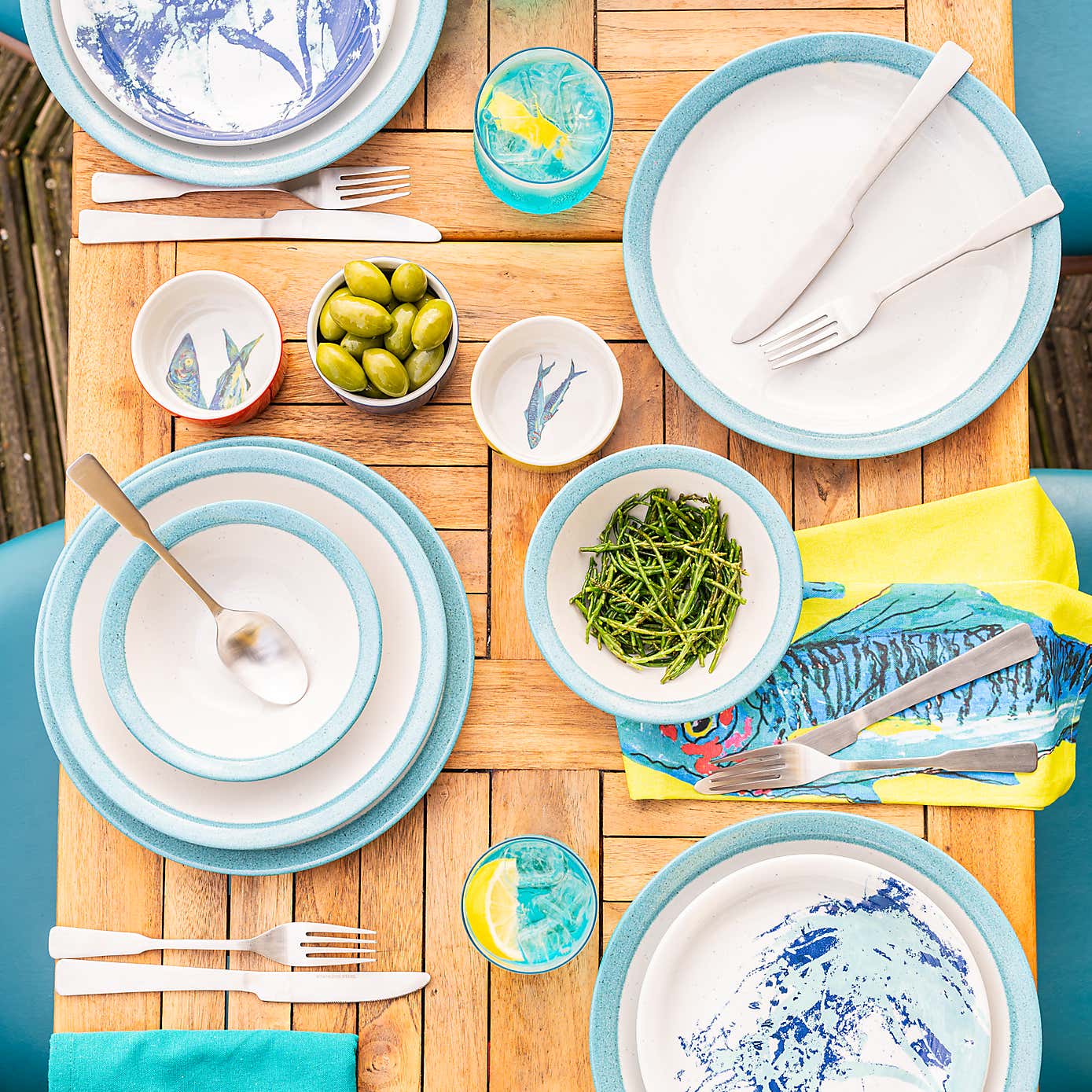 Rockfish Dinner Plate