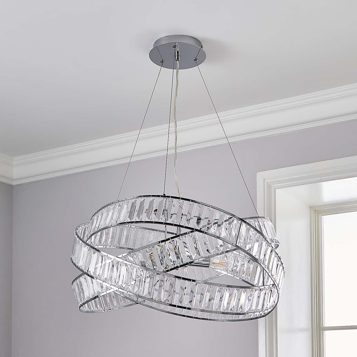 Lilia 3 Light Ceiling Fitting