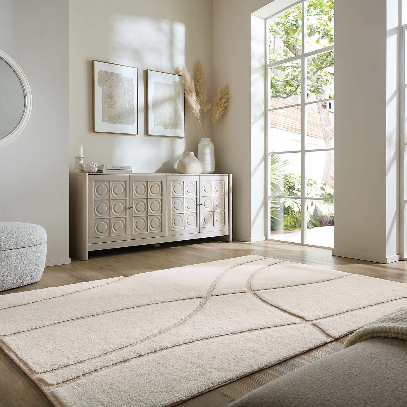 Asim Abstract Wool Rug