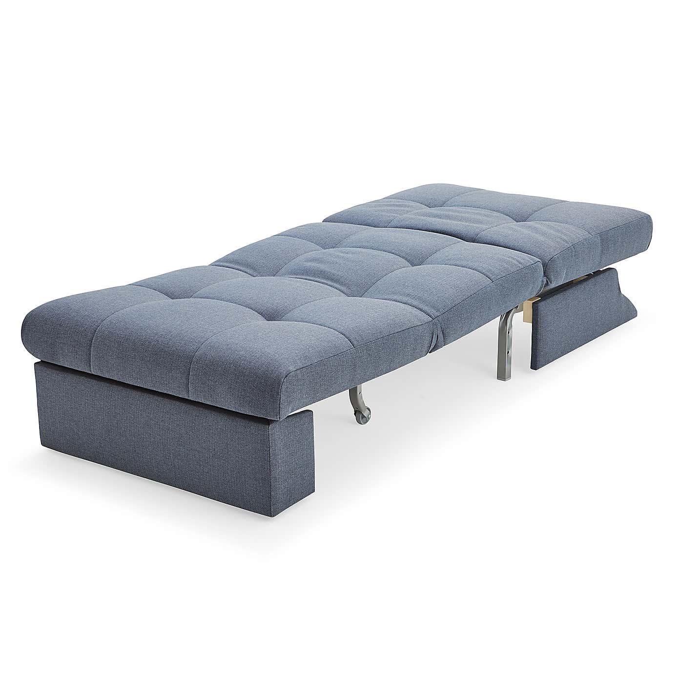 Navy Rowan Single Sofa Bed